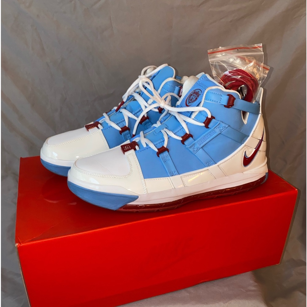 NIKE LEBRON 3 HOUSTON OILER MENS 11